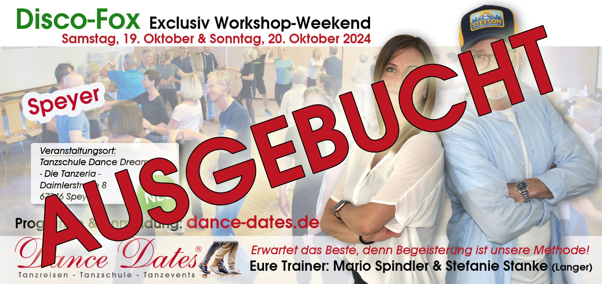 Disco-Fox Workshop-Weekend der Extraklasse in Speyer