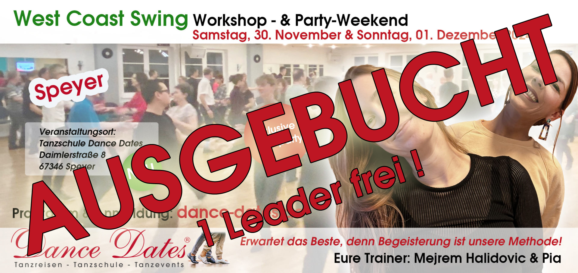 West Coast Swing Workshop- & Party-Weekend in Speyer