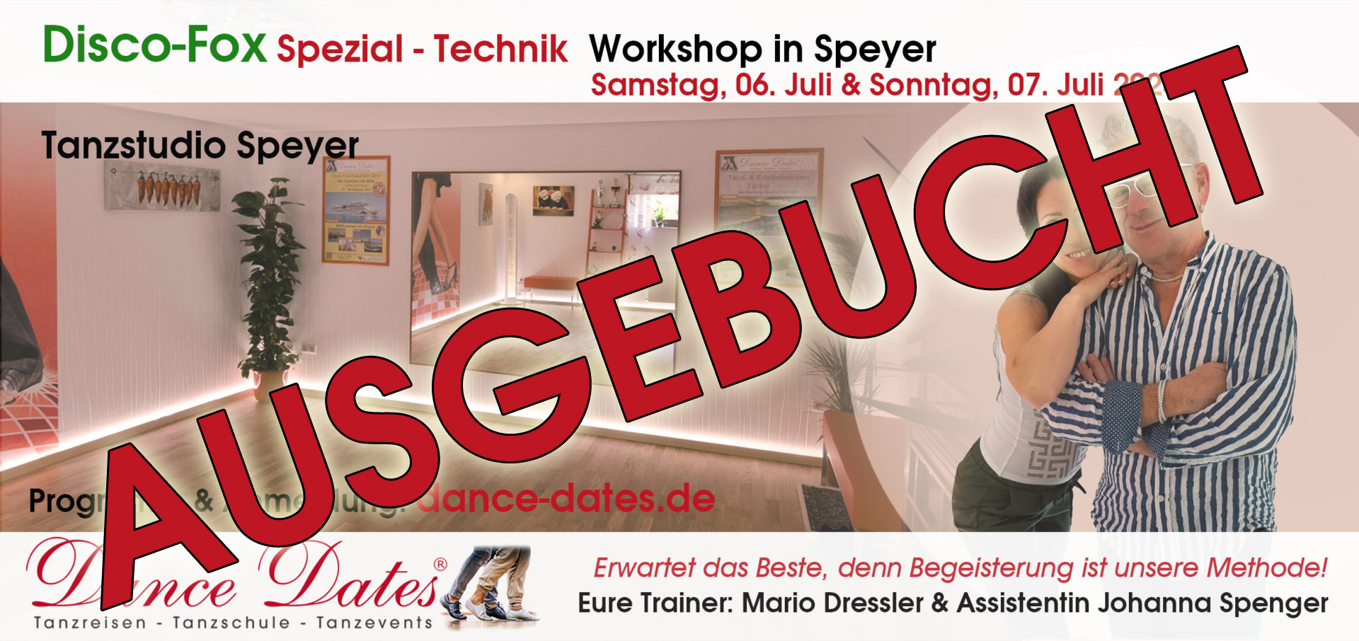 Disco-Fox Spezial-Technik Workshop-Weekend in Speyer