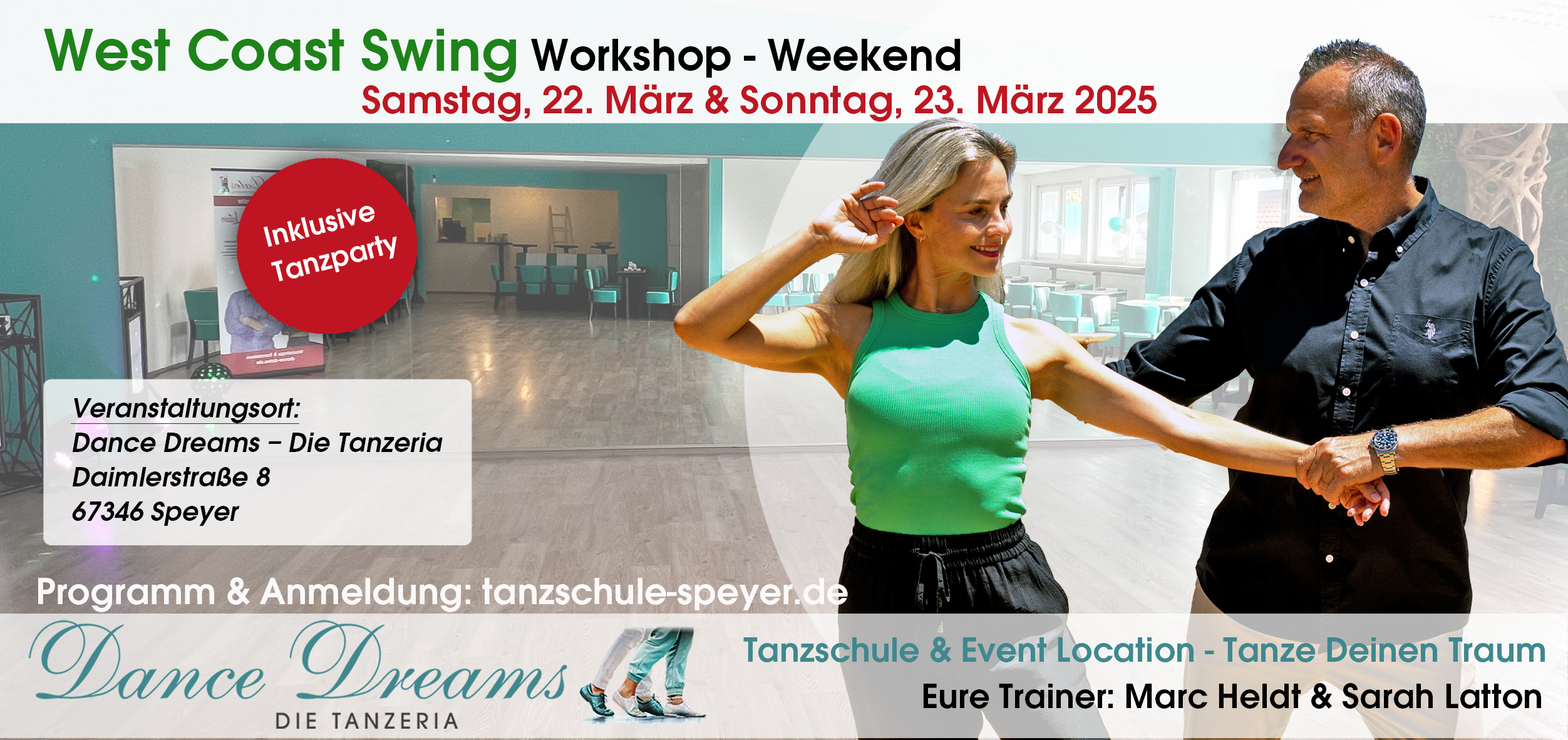 West Coast Swing Workshop Weekend Speyer