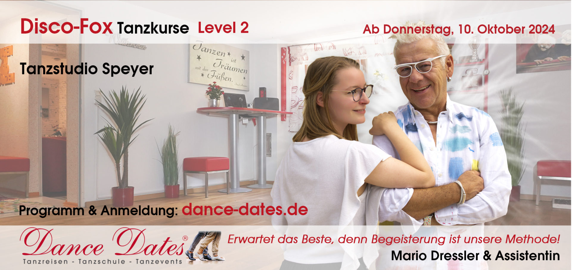 START: Disco-Fox-Tanzkurse in der Tanzschule Speyer