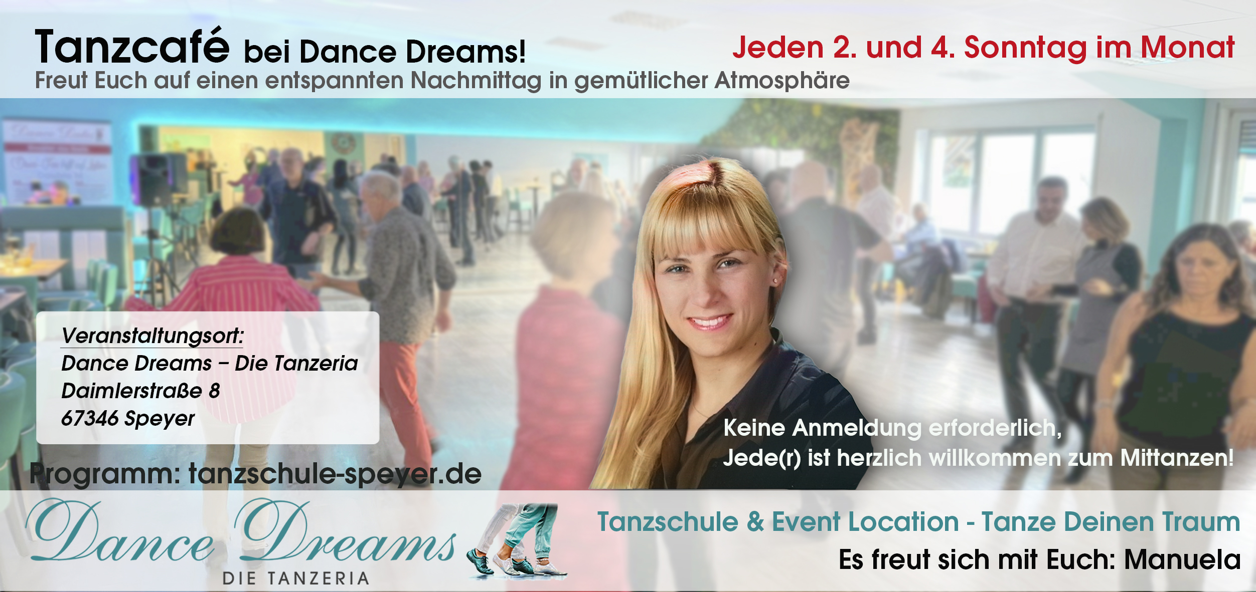 Tanzcafé bei Dance Dreams - die Tanzeria